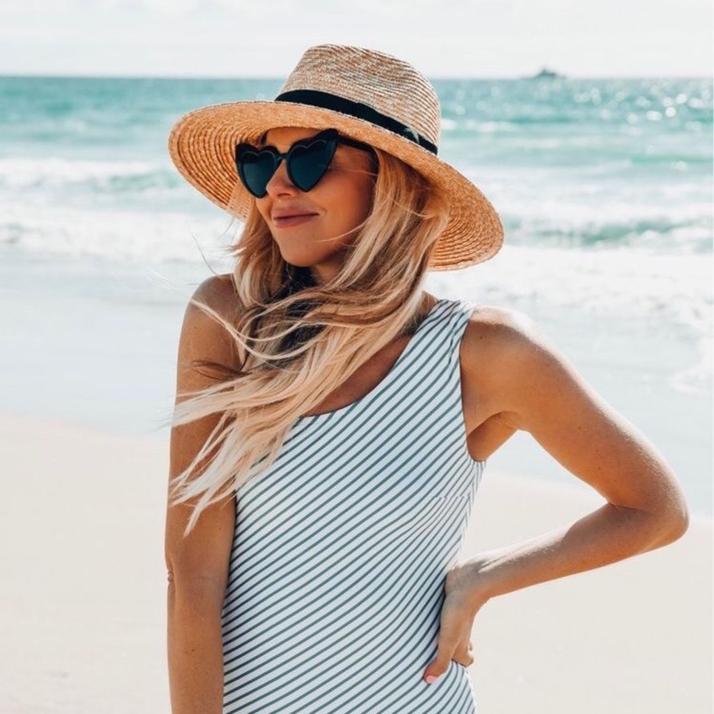 Albion Fit Breezy Stripe Icon One-Piece